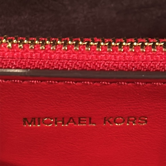 Michael Kors NWT Red Chain Shoulder Bag - Picture 4 of 6